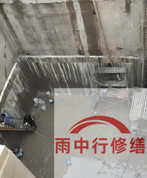 普陀中国五矿某大型污水处理厂堵漏案例